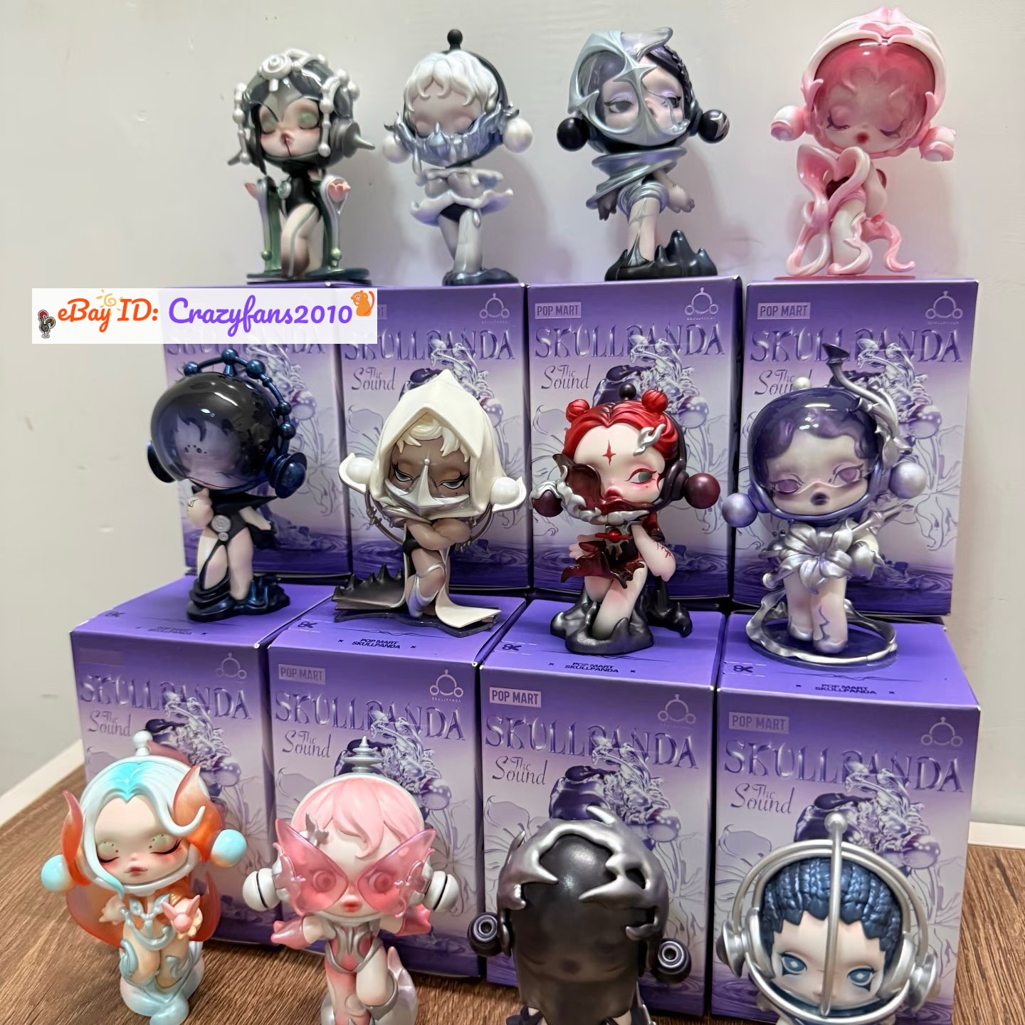 POPMART SKULLPANDA THESOUND ボックス SKULLPANDA The Sound Series Figures | Blind Boxes - POP MART