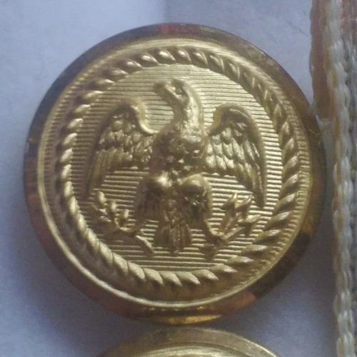 Richard Thomas Gold Blazer Buttons Suit Sport Coat Jacket