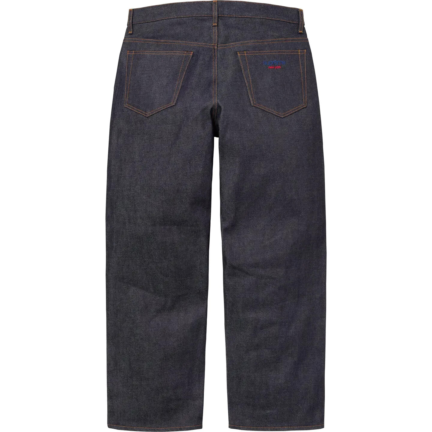 Supreme 25FW Week1 Baggy Selvedge Jean Rigid Black 34 シュプリーム
