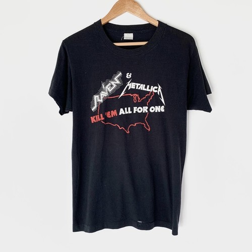 【希少】LLICA KILL 'EM ALL バンT 1983年 1983 Metallica Raven 