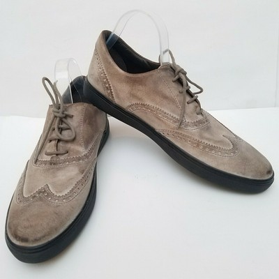 Tod's Sz 10 Lace Up Wingtip Oxfords 