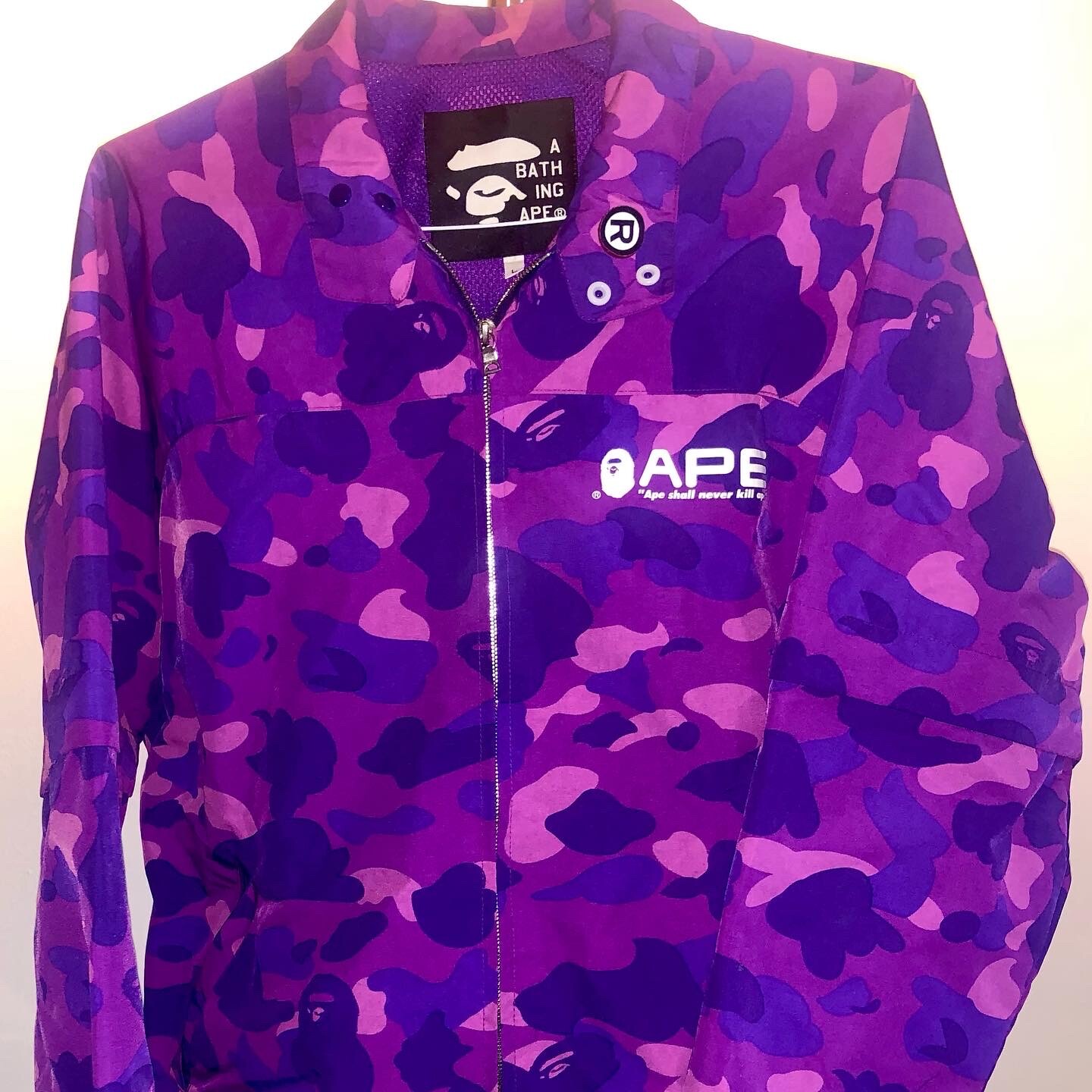 スノーボード BAPE color camo coach jacket purple camo COLOR CAMO SNOWBOARD JACKET | bape.com