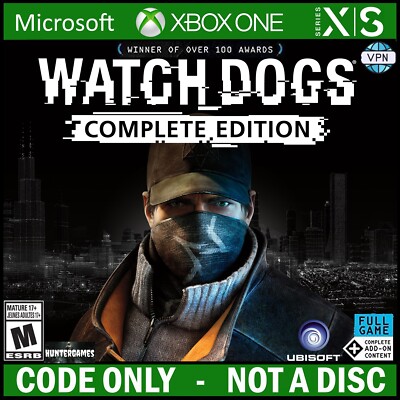 Watch Dogs Complete Edition (Xbox One, X|S ) KEY Argentina Region   VPN Global