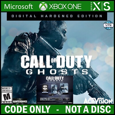 Call of Duty: Ghosts Digital Hardened Ed: Xbox One/ X|S KEY Argentina VPN Global