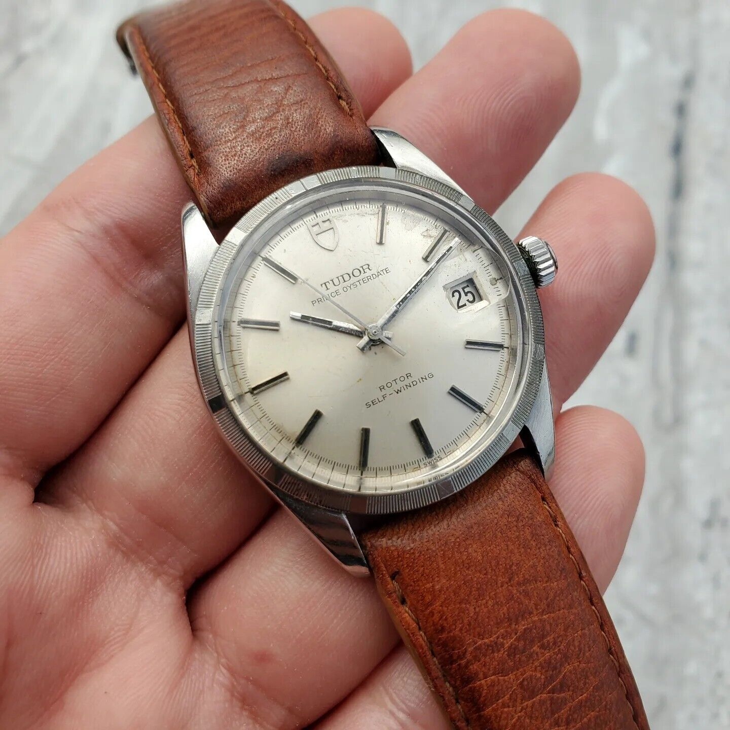Rolex Tudor 7989/0 Oyster Men's Watch Vintage 1968 Authentic Rolex Tudor 7989/0 Oyster Men's Watch Vintage 1968 Authentic