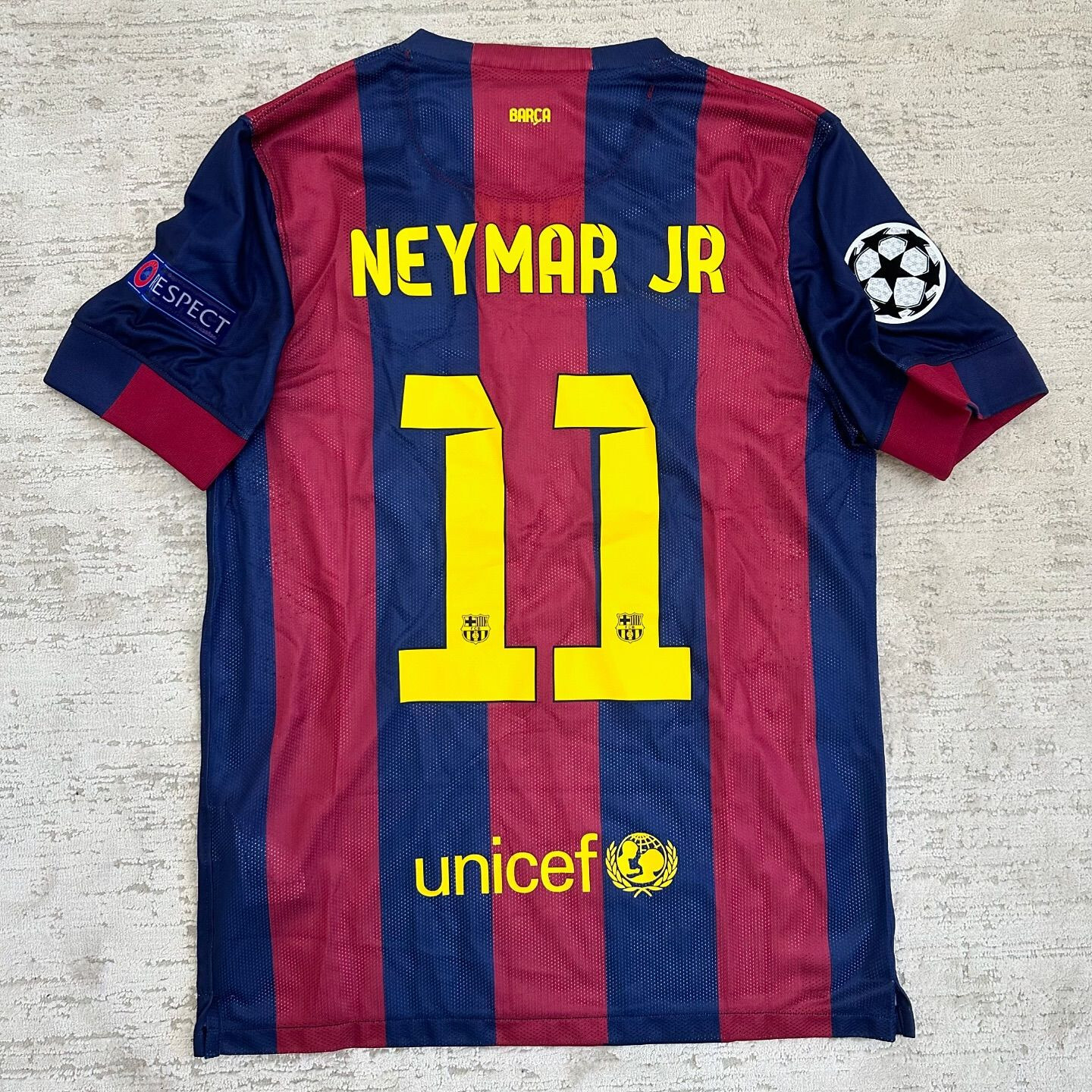 FC Barcelona NEYMAR JR 11番ジャージ 13-14 Barcelona 13/14 • Home Shirt • M • Neymar Jr #11 – Real