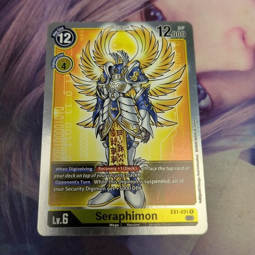 Digimon CCG Classic Collection Seraphimon EX1-031R | eBay