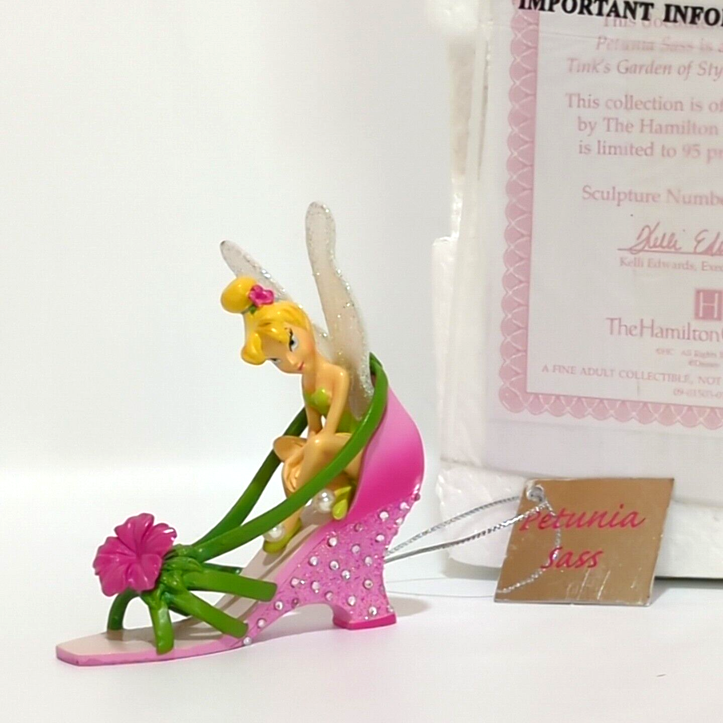 Tinkerbell PETUNIA SASS Tink's Garden Of Style Shoe Disney