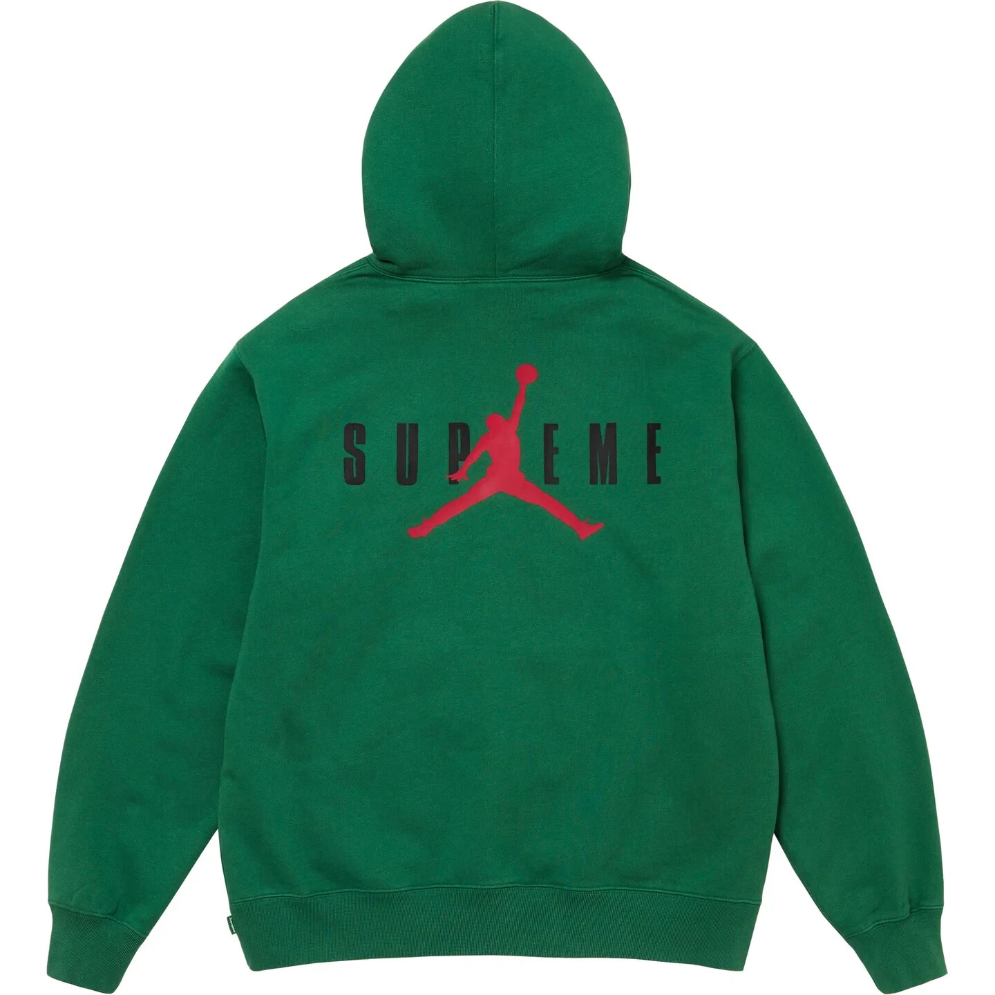 Pre-owned Supreme Air Jordan X  Hooded Sweatshirt Green (2024) - Size Medium -