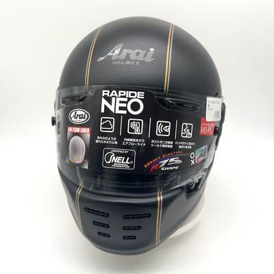 Arai Helmet Concept-x Japan RAPIDE NEO Cafe Racer Black Size