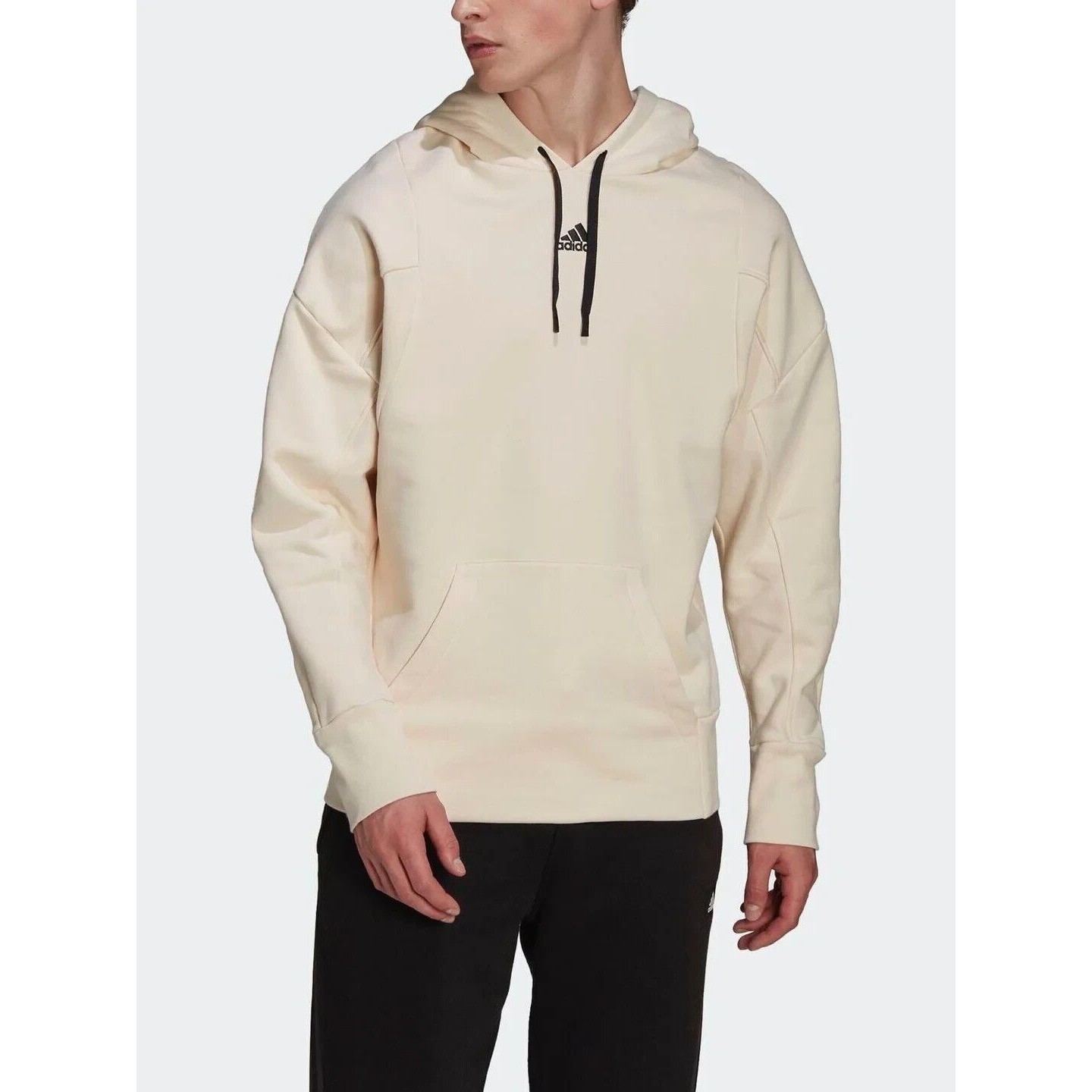Adidas Mens Wonder White Internal Hoodie Sweatshirt Size