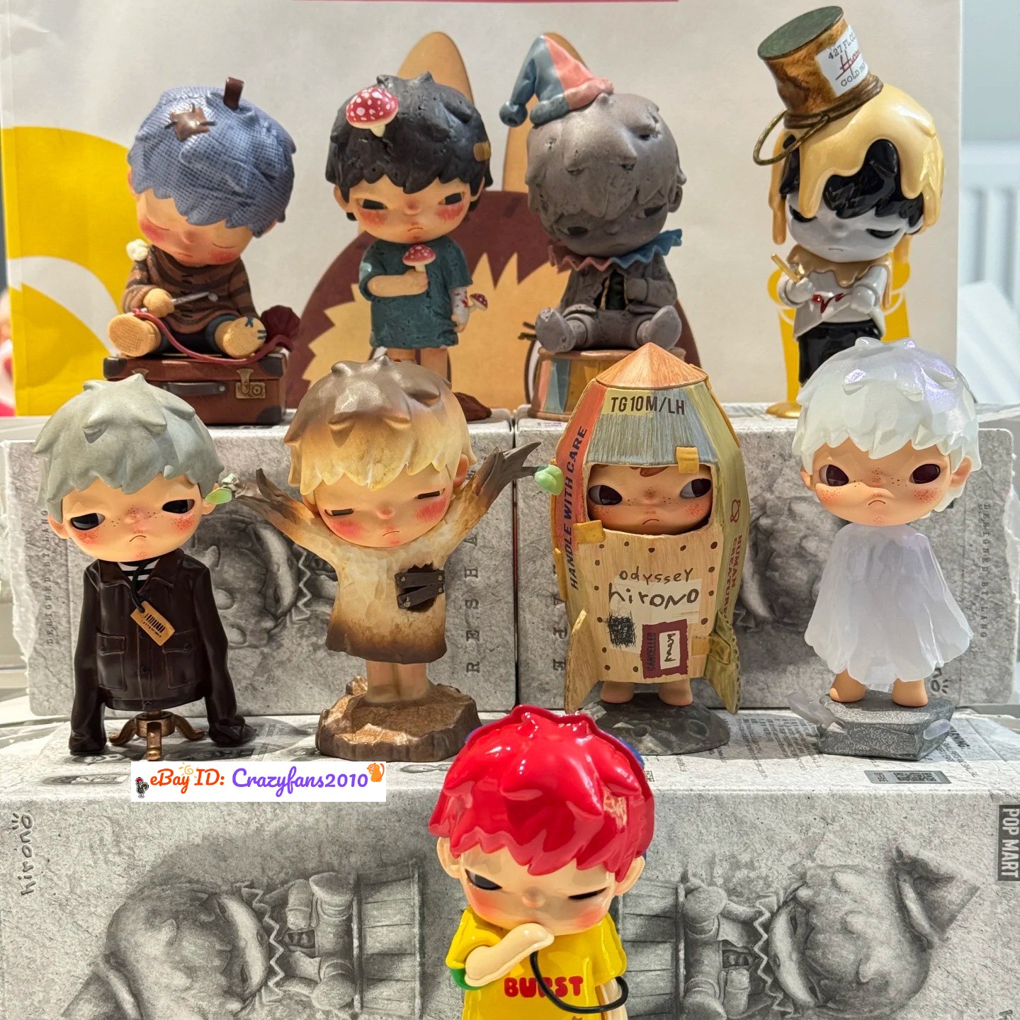 POP MART Hirono Reshape Series Confirmed Blind Box Figure