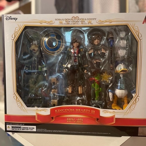 Kingdom Hearts 3 III Bring Arts Toy Story Sora Donald Duck