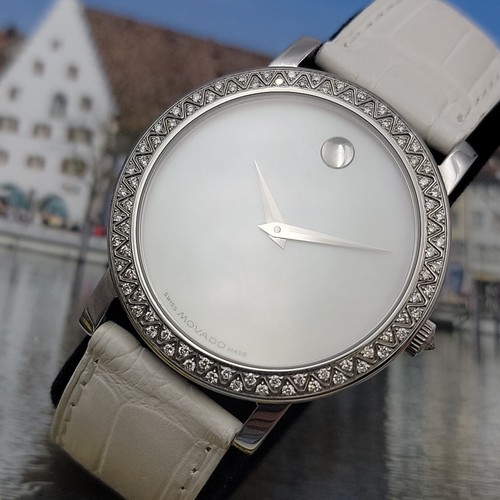 MOVADO ポケットウォッチ シルバー Movado SE Extreme Silver Dial Stainless Steel Swiss Made