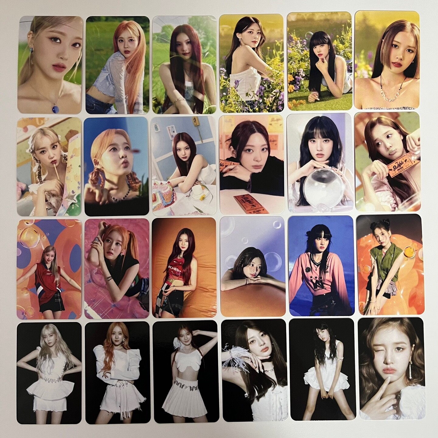 STAYC Teenfresh Bubble Concept Photocards Sumin Sieun Se-eun STAYC Teenfresh Bubble Concept Photocards Sumin Sieun Se-eun