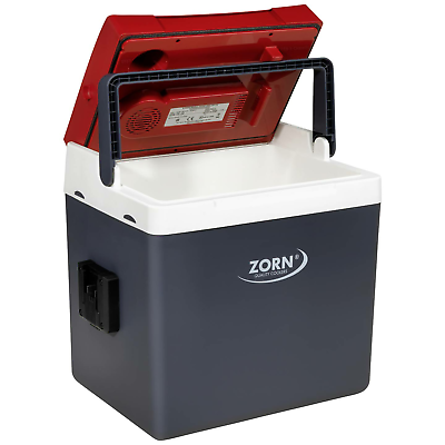 ZORN Cooler Akku Kühlbox Z 26 LNE Heizbox tragbar Kühschrank 25 l 230 V 2  in 1