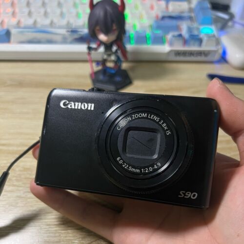 Canon PowerShot S90 10MP Digital Camera 3.8x Optical Zoom w Canon PowerShot S90 10MP Digital Camera 3.8x Optical Zoom w