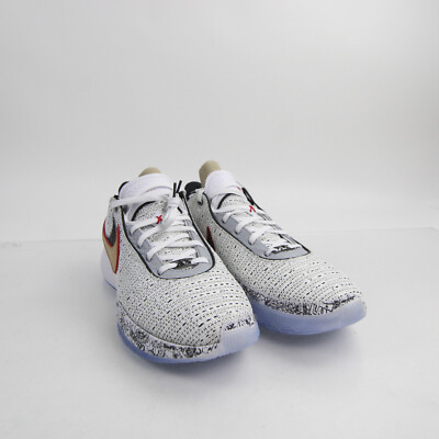 Nike LeBron Basketball Shoe Men's White/Gold New without Box