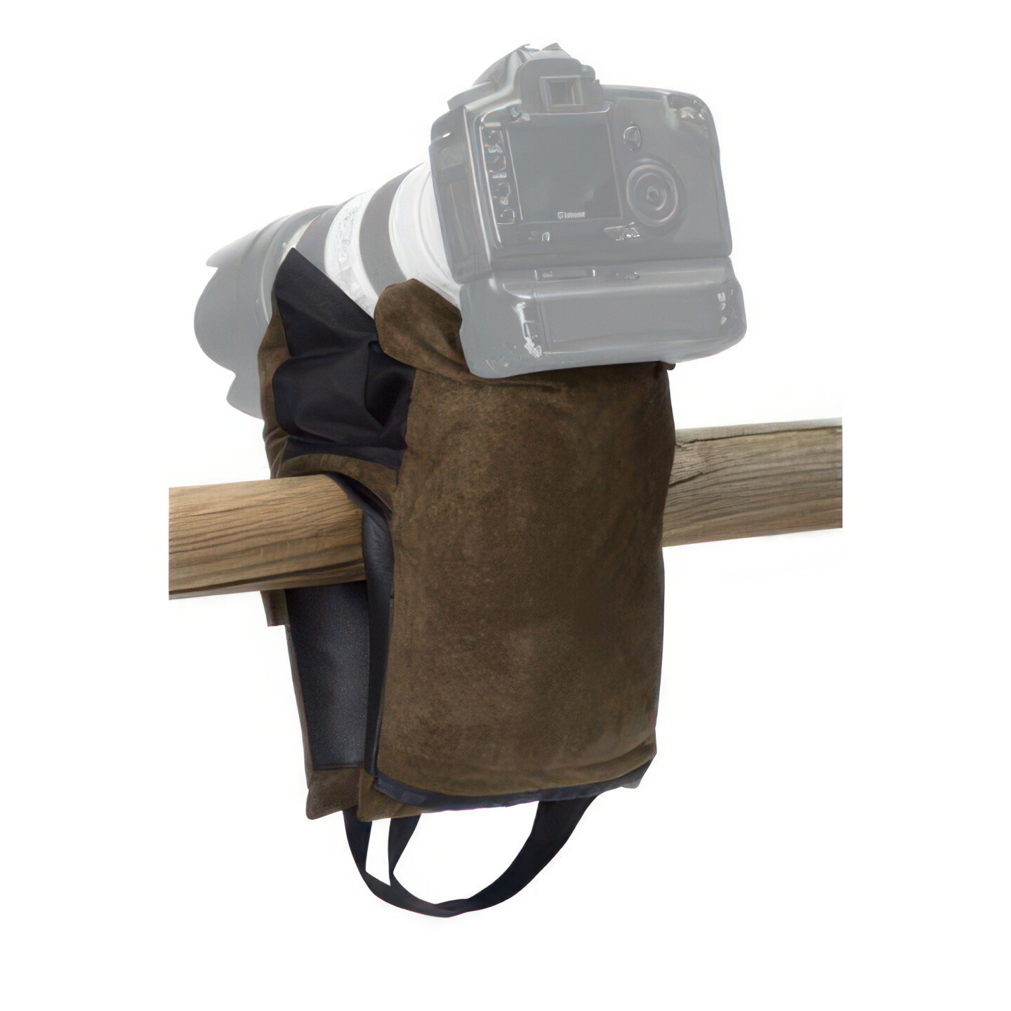 Buteo Photo Gear Foto Bohnensack Fox Sattelform (Braun) mit Trageriemen