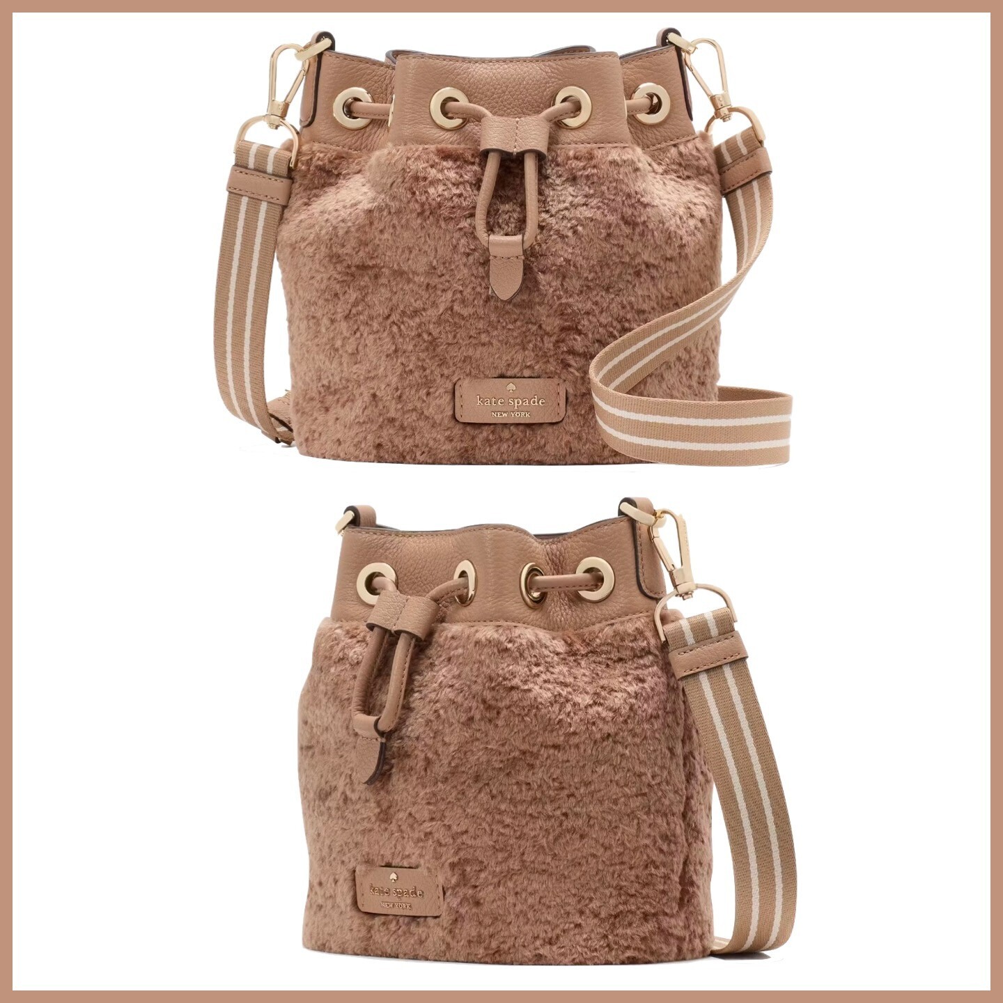 【kate spade】 Rosie Mini Bucket Bag 巾着型バッグ ポーチ付き Kate Spade New York Rosie Mini Bucket Bag | Brixton Baker