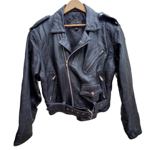 Vtg 80s 90s Tannery West Real Black Leather Biker Jacket Men's Sz M - Thinsulate | eBay Vtg 80s 90s Tannery West Real Black Leather Biker Jacket Men's Sz M - Thinsulate | eBay