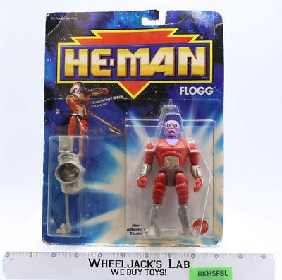 Flogg He-Man Masters of the Universe MOTU 1989 Mattel Cracking Whip NEW SEALED