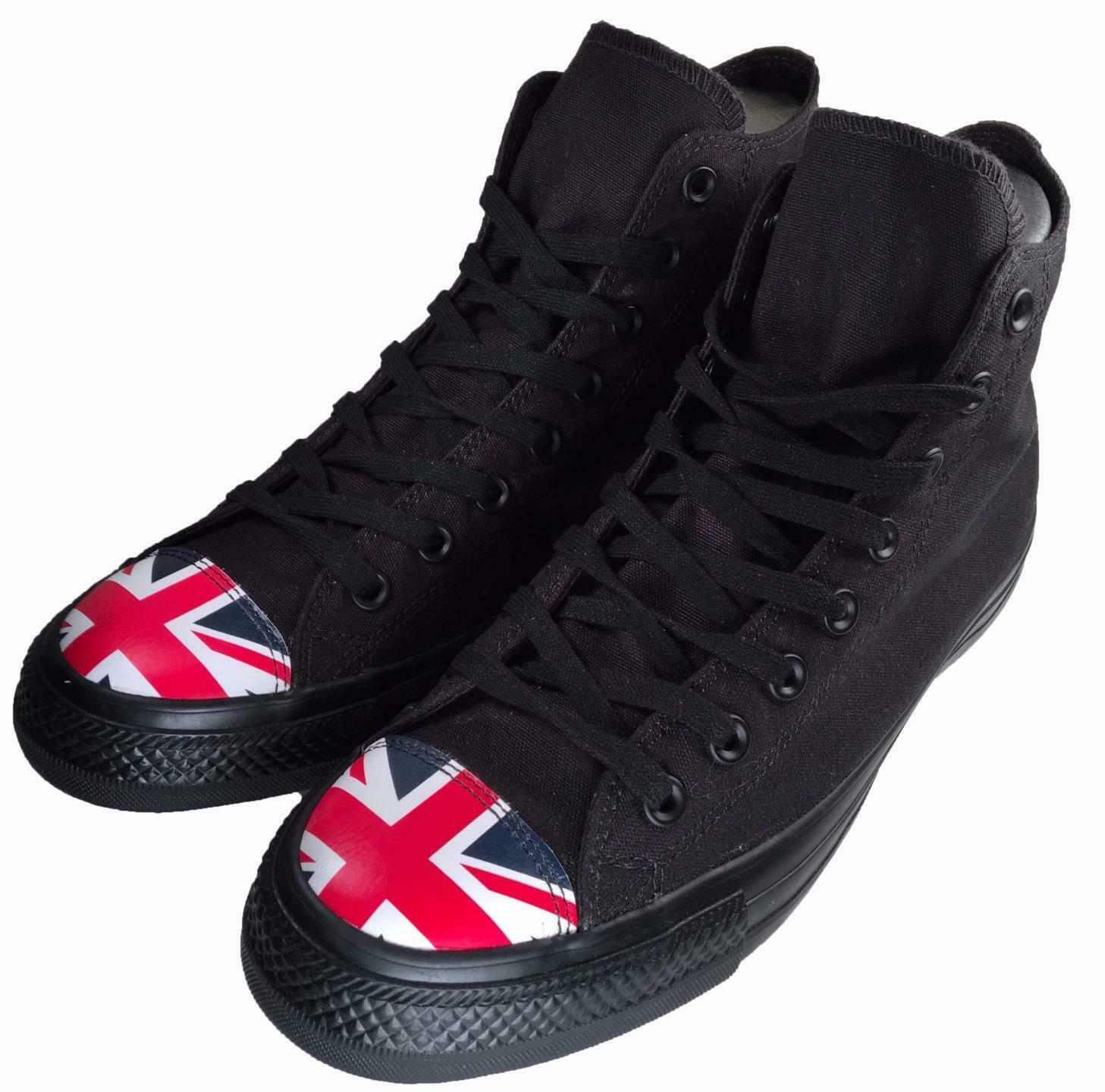 Converse United Kingdom UK Flag Chuck Taylor Sneaker Black 5 Converse United Kingdom UK Flag Chuck Taylor Sneaker Black 5