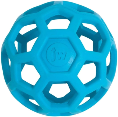 JW Hol-ee Roller Dog Fetch Treat Dispenser Puzzle Ball Toy, 