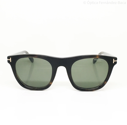 Pre-owned Tom Ford Ft5895-b-052-51 Havana Sunglasses