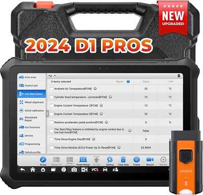 2024 OTOFIX D1 MAX Bidirectional OBD2 Scanner Coding Full System Diagnostic Tool
