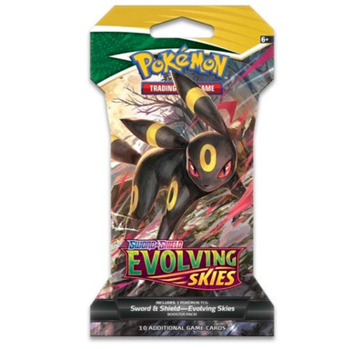 Pokemon Sword & Shield Evolving Skies Sleeved Booster | Umbreon