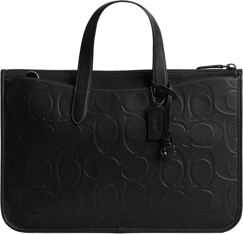 Coach Isaac Work Bag in Maxi Signature Leather