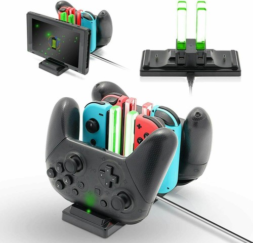 nintendo switch 4 controller charger