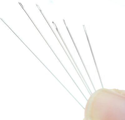 Miyuki Extra Fine Beading Needles - 6 Needles/Pack Plus Threader