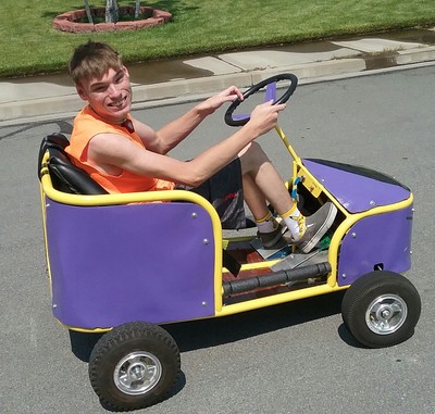 Super Cool Kids Electric Car!