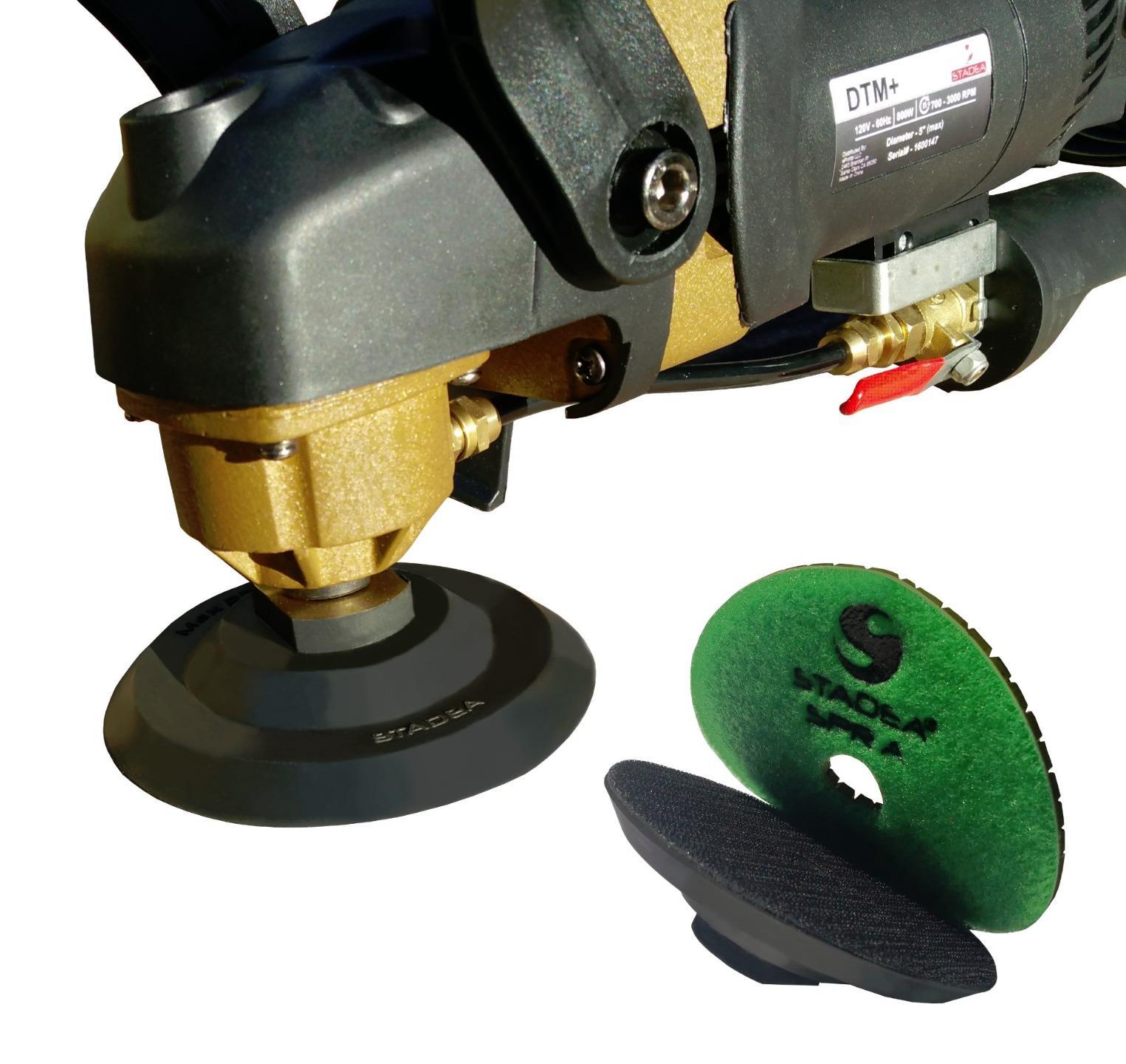 Stadea 5 inch Rubber Backing Pad Flexible Backer Pad with Backing 5/8