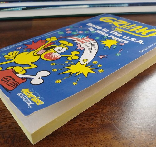 1st Tor Edition Grimmy  Bone In The U.S.A. Mother Goose And Grimm 1992 Paperback