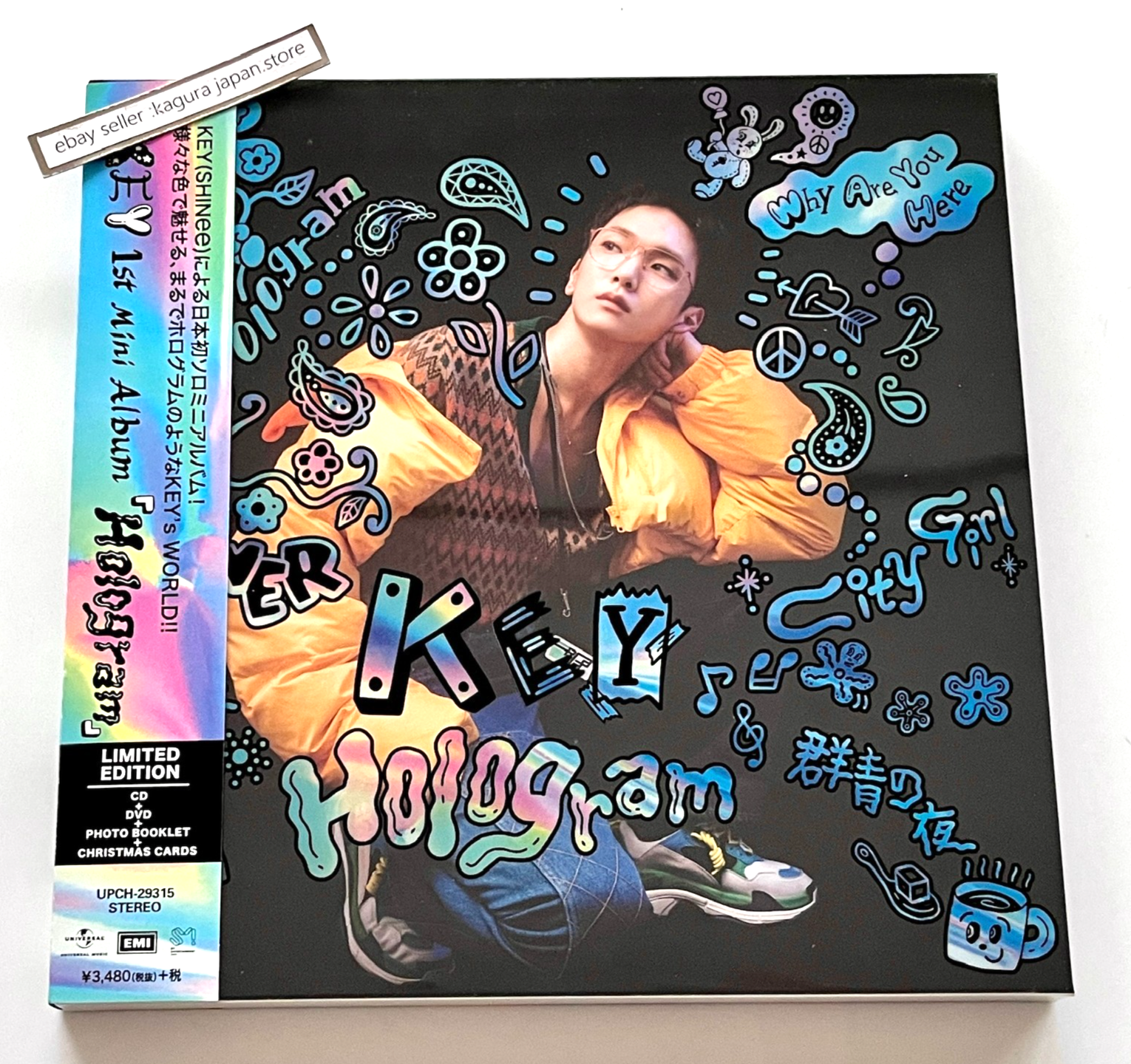 SHINee KEY Hologram Limited Edition Jp 1st Mini Album CD +