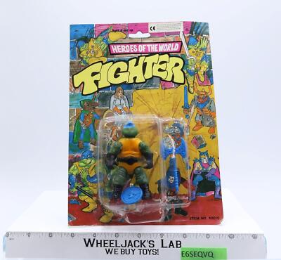 Leonardo w/ Weapons Teenage Mutant Ninja Turtles TMNT 1990's MOSC Bootleg