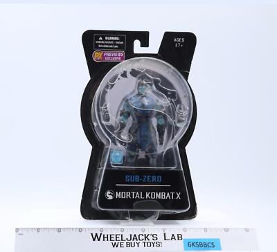 Sub-Zero Mortal Kombat X 2015 Mezco Toyz Action Figure NEW SEALED