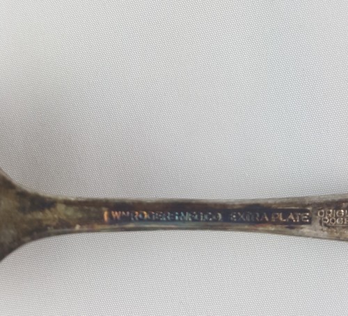 Wm Rogers MFG. Co. Extra Plate Grand Elegance Silverplate Flatware Cream Ladle