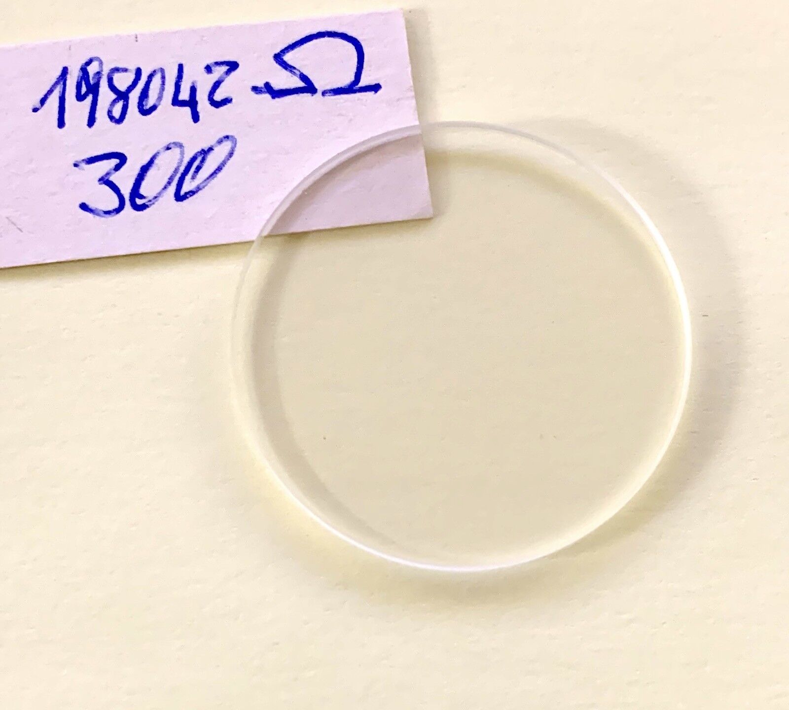Omega mineral 30 mm 198.042 vintage watch glass recambio 720 Omega mineral 30 mm 198.042 vintage watch glass recambio 720