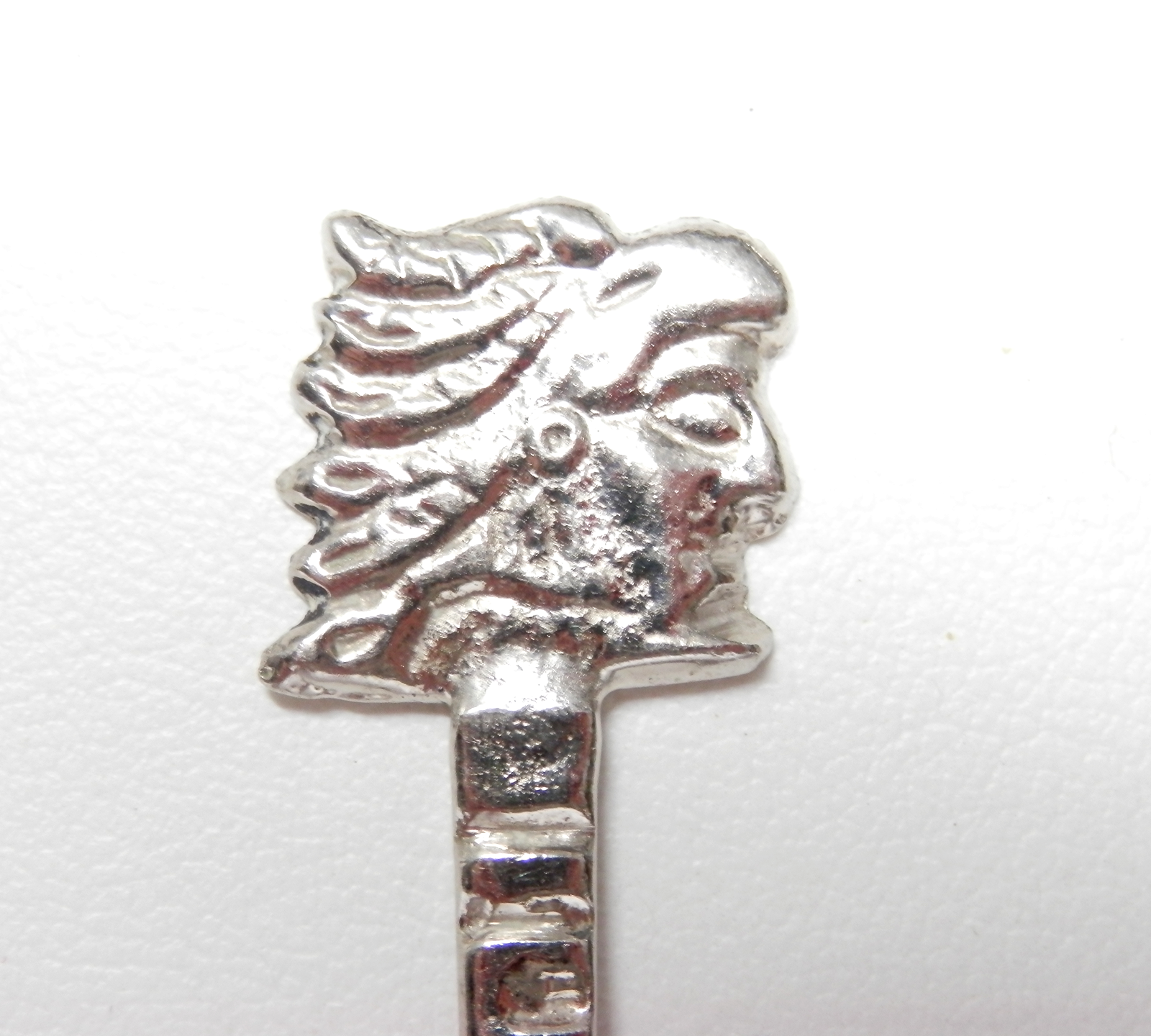 Vintage Cozumel Mexico Souvenir Spoon Alpaca Silver 3.25
