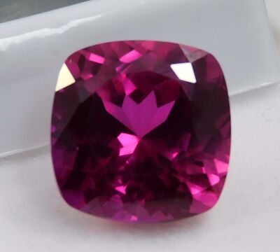 Extremely Rare Pink Sapphire Cushion Cut 11 Ct Natural  Certified Loose Gemstone