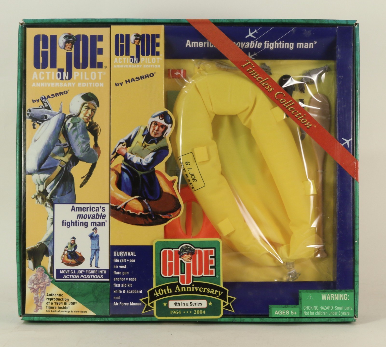 GI JOE 40TH Anniversary Action Pilot & Survival Equipment