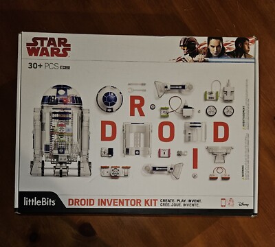 STAR WARS littleBits Droid Inventor Kit Complete Model 680-0011 STEM See Desc