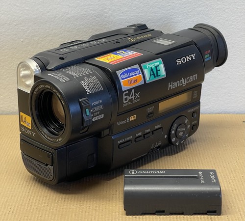 【動作OK】ナイトショットok SONY　Handycam　CCD-TRV86 Amazon | SONY ソニー CCD-TRV86PK ハイエイトビデオカメラ