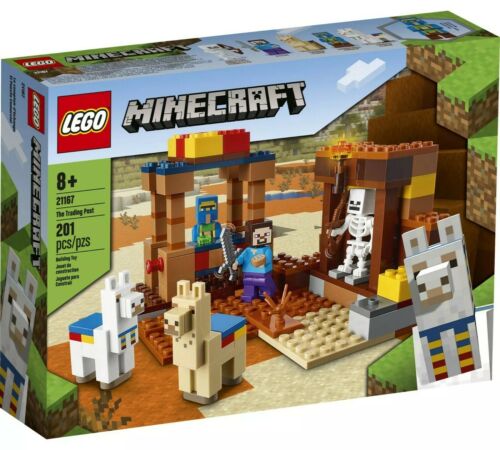 LEGO MINECRAFT (21167) The Trading Post - 201 pcs - Steve - Skeleton - Llama 673419340229 | eBay LEGO MINECRAFT (21167) The Trading Post - 201 pcs - Steve - Skeleton - Llama 673419340229 | eBay