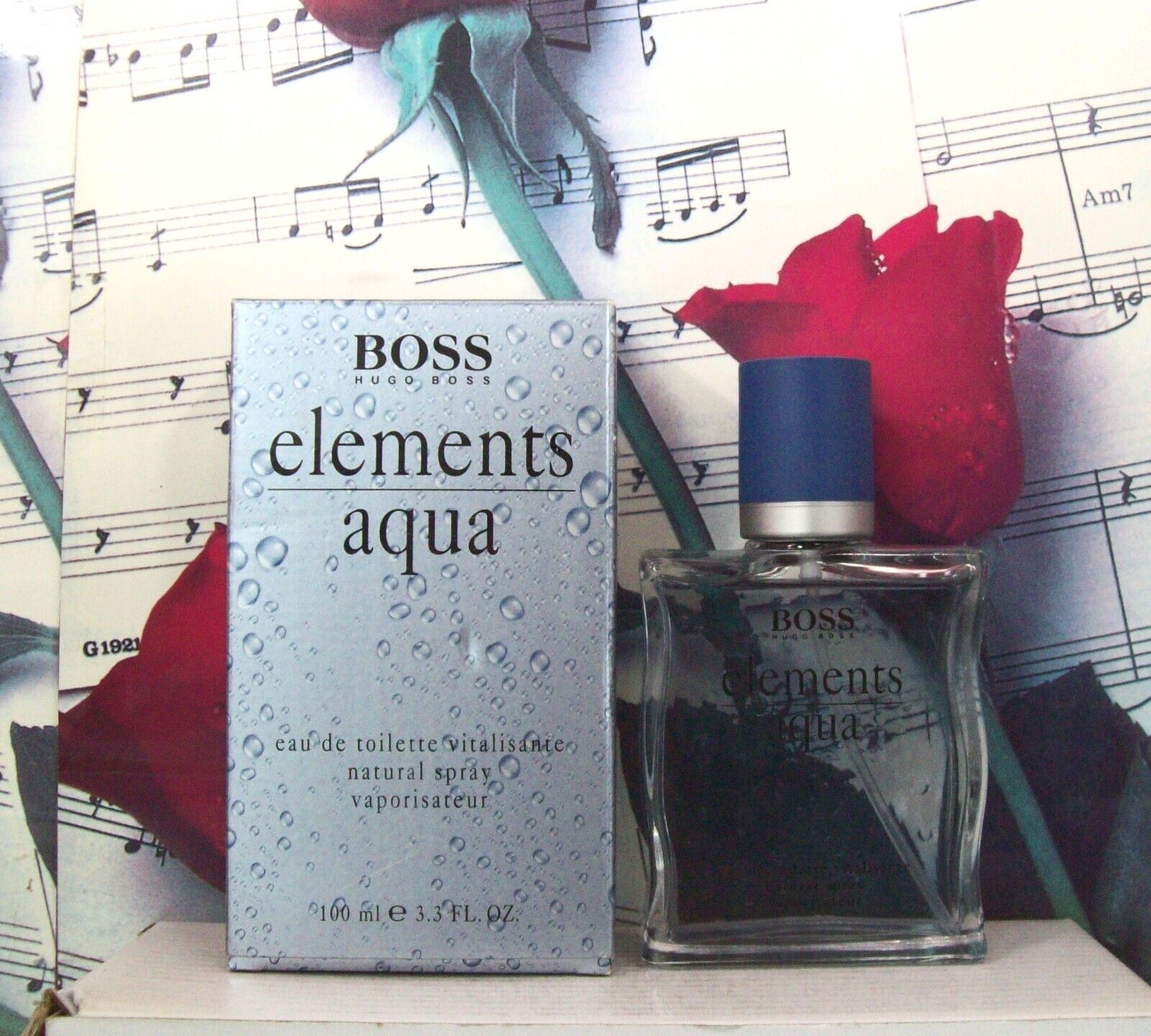 Boss Elements Aqua By Hugo Boss EDT Spray 3.4 Oz. NWB Boss Elements Aqua By Hugo Boss EDT Spray 3.4 Oz. NWB
