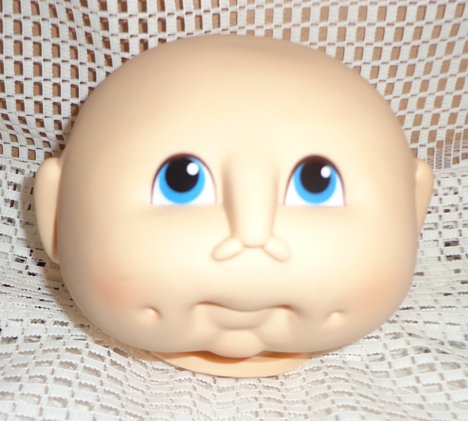 DOLL BABY PRE-SEWN DOLL BODY AND VINYL HEAD BY M. THOMAS 1984